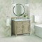 James Martin Vanities 36'' Single Vanity, Whitewashed Oak w/ 3 CM Carrara White Marble Top 424-V36-WWO-3CAR - alternate 2